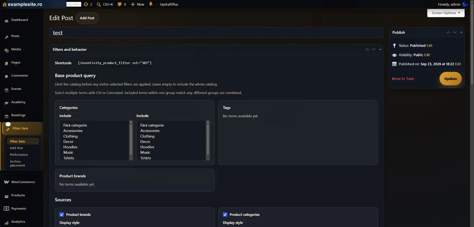 Configurator vizual
